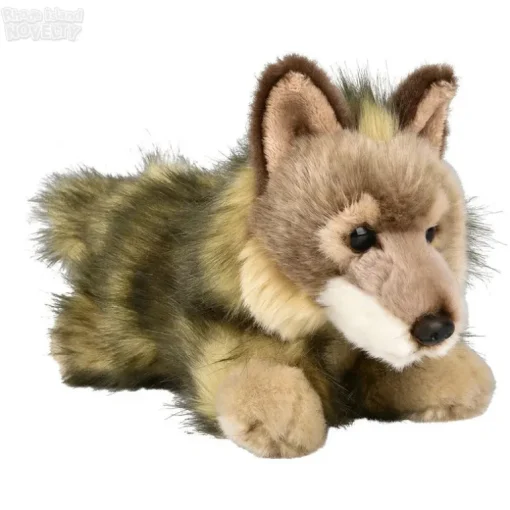 9.5" Heirloom Laying Wolf