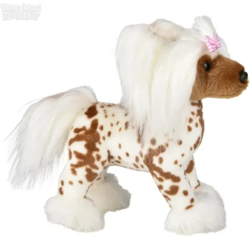 12" Heirloom Standing Chinese Crested Dog