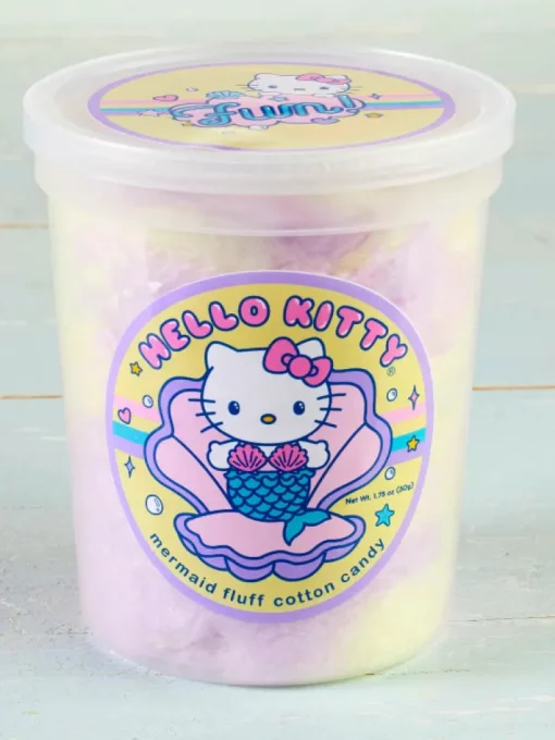 Hello Kitty Mermaid Fluff Gourmet Cotton Candy