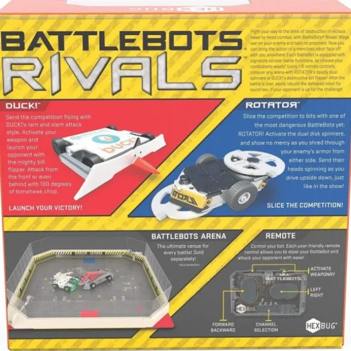 Hexbug Battlebots Rivals V5 - Duck vs. Rotator