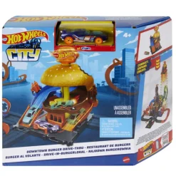 Hot Wheels City Downtown Burger Drive-Thru