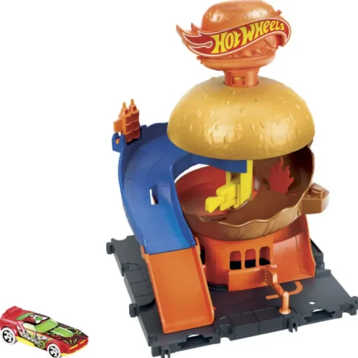 Hot Wheels City Downtown Burger Drive-Thru
