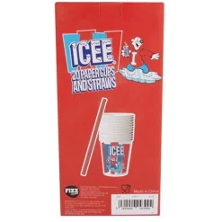ICEE 20 Paper Cups & Straws