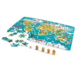 2-in-1 World Tour Puzzle and Game