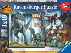 Jurassic World: Dominion 3 x 49 pc Puzzles