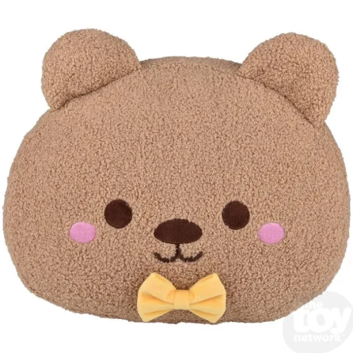 16" Kawaii Bear Plush Pillow