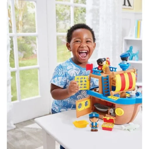 Kidoozie Rockin' Pirate Ship Playset