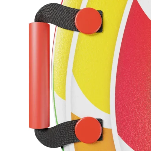 Kids 26" Foam Disc Snow Sled with Slick Bottom & PE Core Build