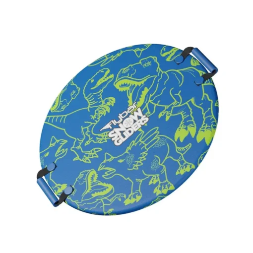 Kids 26" Foam Disc Snow Sled with Slick Bottom & PE Core Build