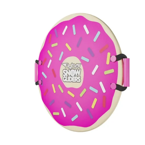 Kids 26" Foam Disc Snow Sled with Slick Bottom & PE Core Build