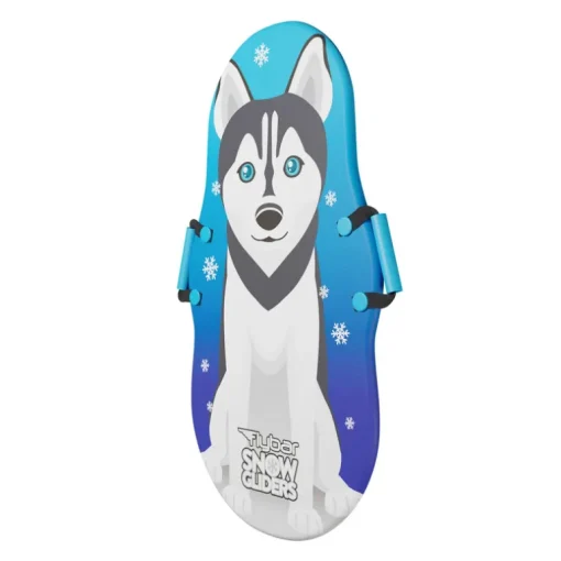 Kids 36" Foam Snow Sled with Slick Bottom & PE Core Build