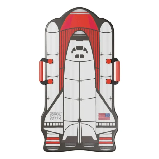 Kids 36" Foam Snow Sled with Slick Bottom & PE Core Build