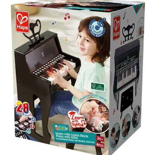 Learn with Lights Piano with Stool