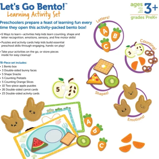Let's Go Bento! Learning Activity Set