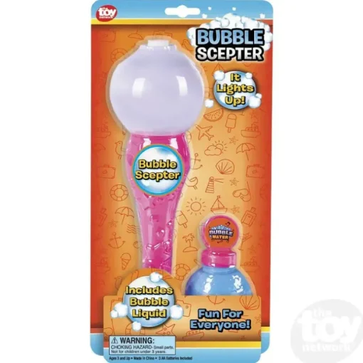 13.5" Light-Up Bubble Scepter