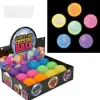 2.5" Light-Up Crystal Bouncy Ball Assorted Colors