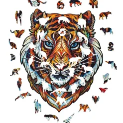 Lovely Tiger Wooden Puzzle