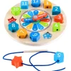 Luminous Shape Sorting Clock