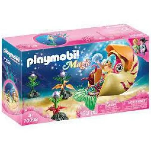 Magic - Mermaid with Sea Snail Gondola