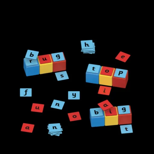 Magicube Word Building Recycled 55 Pieces