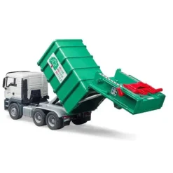 MAN TGS Rear Loading Garbage Truck - Green