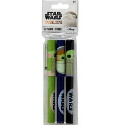 Mandalorian Grogu only 3 Pack Pens in Poly Bag