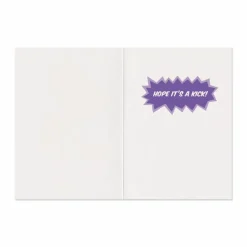 Martial Arts Foil Birthday Card