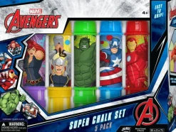 Marvel Avengers Super Chalk Set 5 Pack