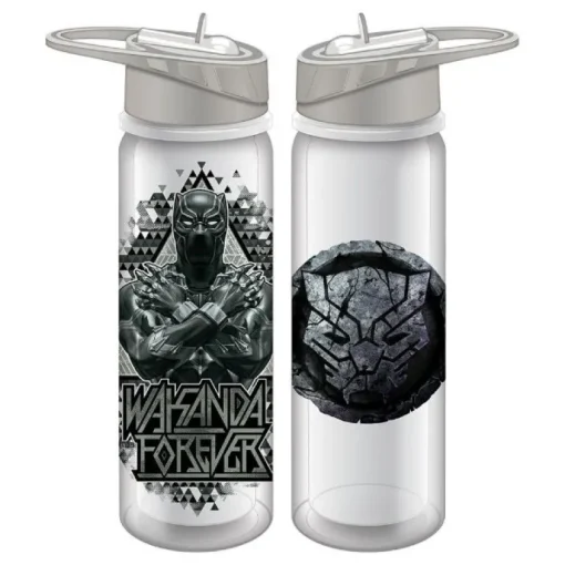 Marvel Black Panther Wakanda Forever 24 oz. Water Bottle
