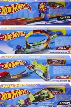 Mattel Netflix Lets Race Action Sets