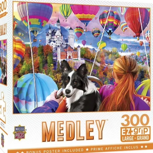 Medley - Neuschwanstein Balloons - 300 Piece EzGrip Puzzle