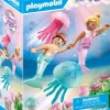Mermaid Children with Jellyfish