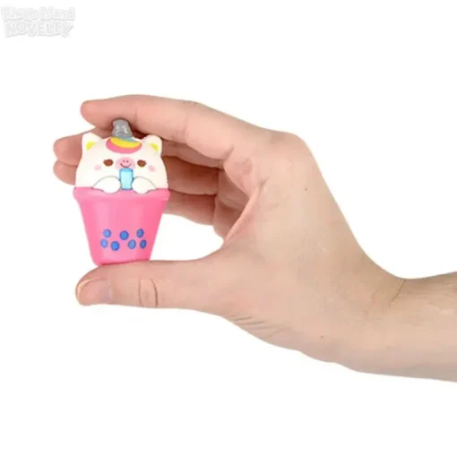 2" Micro Squish Animal Bubble Tea