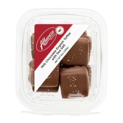 Milk Chocolate English Toffee w/ Sea Salt 8 oz. Tub