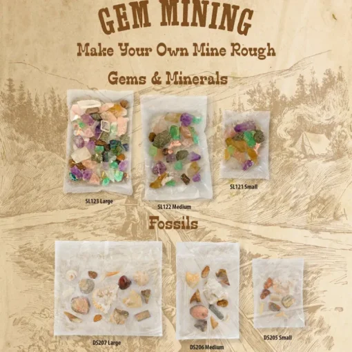Mine Rough - Fossils Bag - Small
