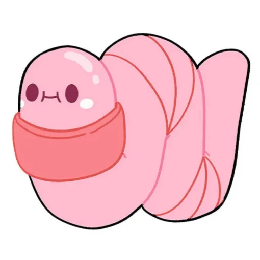 Mini Squishable - Worm - 14"