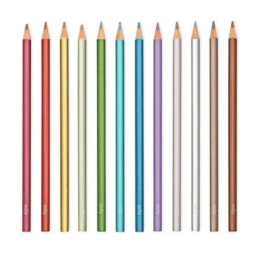 Modern Metallics Colored Pencils