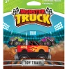 Monster Truck Wood Toy Train