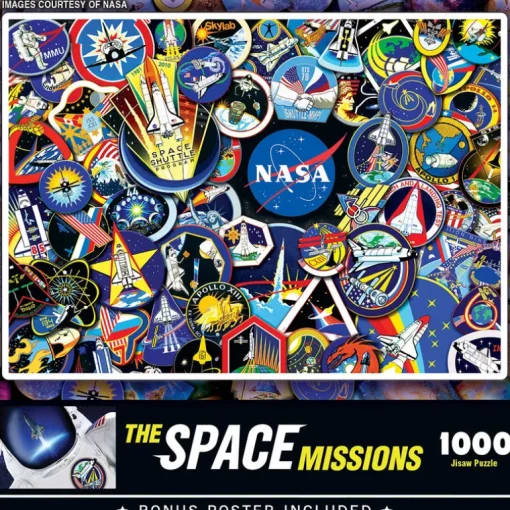 NASA - The Space Missions - 1000 Piece Puzzle