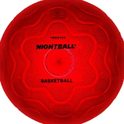 Nightball Glow in the Dark Light Up Basketball Red