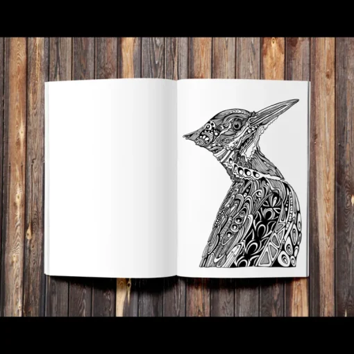 North American Wildlife - An Adult Coloring Book