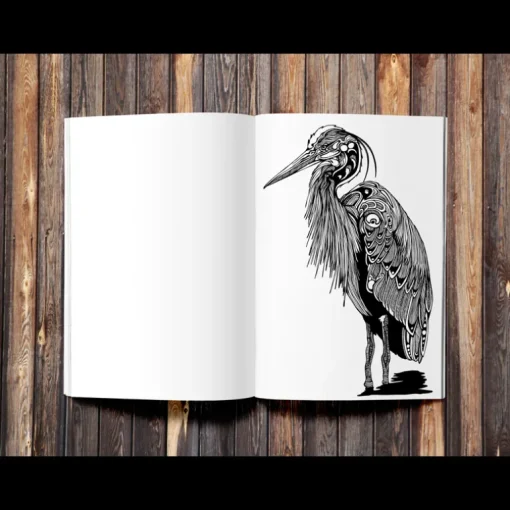 North American Wildlife - An Adult Coloring Book