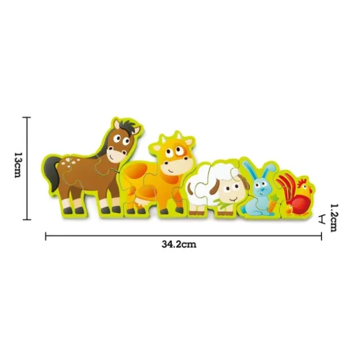 Numbers & Farm Animals Puzzle