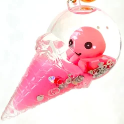 Octopus Ice Cream Floaty Key Charm