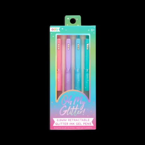Oh My Glitter! Gel Pens - Set of 4