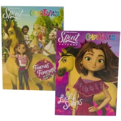 80 Page Spirit Untamed Coloring Book Assorted Styles