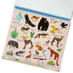 Parks Reusable Stickers Set
