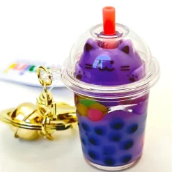 Pastel Kitty Floaty Key Charm