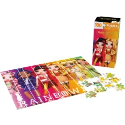 100-Piece Tower Jigsaw Puzzle - Rainbow High