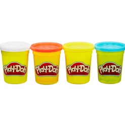 Play-Doh 4 oz. 4 Pack of Cans - Assorted Colors